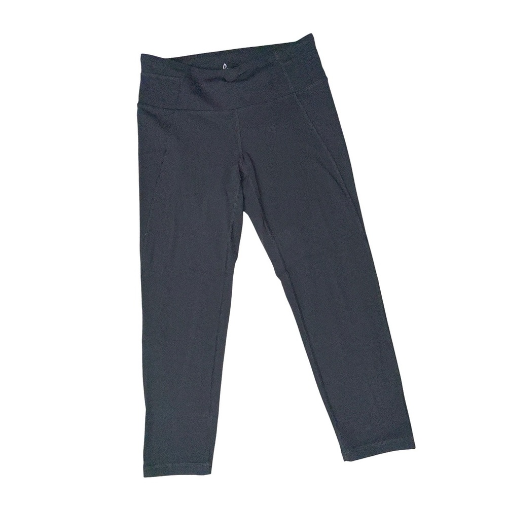 PRANA Woman’s  Momento 7/8 Leggings Moisture Wicking Mid Rise Gray XS
